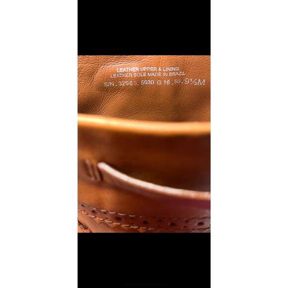 Tory Burch Huxley Tassel Burnished Leather Ankle Boot Size 9.5M - Picture 10 of 11